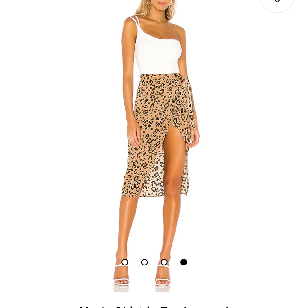 Lovers and Friends Marla Skirt, leopard print. New with tags. Never worn size XS